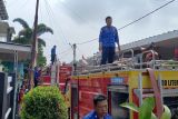 Di tinggal ke laut, rumah warga di Perum Wana Asri Bandarlampung terbakar