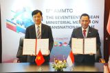 Tanda tangani kerja sama di AMMTC, RI dan enam negara ASEAN