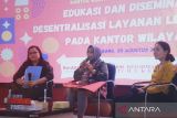 Kemenkumham diseminasi desentralisasi  layanan legalisasi di Sumsel