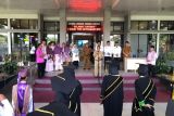 Wisuda Tahfisz, rombongan MTsN 2 Kota Payakumbuh sambangi kantor Wali Kota Payakumbuh