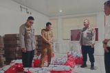 Kapolres tinjau tempat logistik Pilkades Serentak di Lampung Selatan