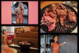 Mirip baju Lady Gaga, Barbie ini pakai gaun daging yang bisa disantap