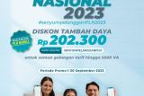 Spesial Hari Pelanggan Nasional, PLN beri diskon tambah daya hanya Rp202.300