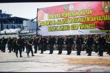 Pangdam Sriwijaya lepas 350 prajurit  Satgas Pamtas RI-Malaysia ke Kalimantan