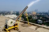 Kualitas udara Jakarta terburuk ketiga di dunia pada Senin pagi
