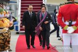 Sultan Brunei Hassanal Bolkiah tiba di Jakarta untuk mengikuti KTT ASEAN 2023