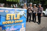 Satlantas Polres Kudus mulai uji coba tilang elektronik pakai drone