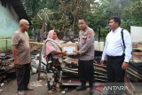 Kapolres Padangsidimpuan bantu sembako untuk korban kebakaran