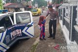 Polres Solok berikan pelayanan antar jemput murid ke sekolah