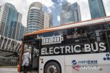 Bus berbasis listrik efektif kurangi polusi udara