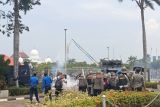 Ricuh, aksi unjuk rasa di depan kantor BP Batam