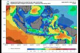 BMKG minta masyarakat waspadai gelombang tinggi di perairan Indonesia