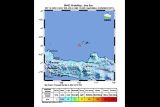 BMKG: Gempa magnitudo 5,3 mengguncang wilayah Laut Jawa
