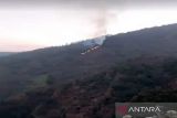Hutan di Lereng Gunung Merbabu Boyolali Jateng terbakar
