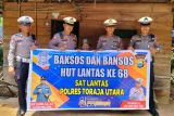 Polres Toraja Utara berikan pompa air pada warga terdampak kemarau panjang