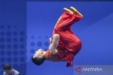 Atlet wushu Harris Horatius raih emas ketiga Indonesia di Asian Games