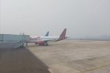 Penerbangan di Bandara Tjilik Riwut mulai terdampak asap karhutla