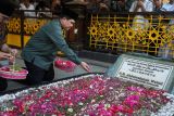 Ketum PSSI ziarah ke makam pendiri NU