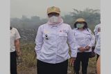 Penjabat Wali Kota Palangka Raya tinjau kebakaran lahan gambut di perbatasan