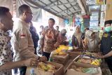Satgas Pangan Sumsel sidak harga beras di pasar tradisional Kota Palembang