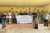 PT KMB BGA Group jalankan CSR bantu pemasangan listrik Desa Sungai Hanya