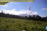 Gunung Ibu di Maluku Utara meletus lontarkan abu vulkanik
