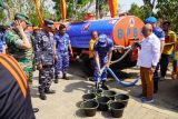 TNI AU-Polda DIY menyalurkan 78 tangki air bersih di Gunungkidul