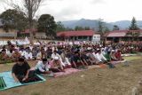 Ratusan warga di Lampung Barat Shalat Istisqa