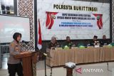 Kapolresta Bukittinggi tegaskan tanggung jawab keamanan Pemilu di Operasi Mantap Brata