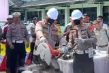 Polresta Yogyakarta memusnahkan ribuan knalpot brong jelang Pemilu 2024