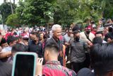 Bakal capres Ganjar berorasi di Tugu Proklamasi sebelum mendaftar ke KPU RI