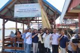 Pelindo Regional 4 bantu pembangunan dermaga nelayan di Cambaya Makassar