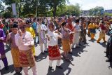 Belasan ribu peserta ikuti tari Jepin meriahkan hari jadi Pontianak
