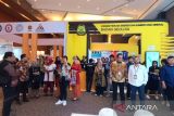 Sebanyak 28 Perusahaan bidang energi, pertambangan, technology, minyak dan gas memeriahkan Exhibition Joint Convention Pangkalpinang (JCP) 2023 di Ballroom Novotel Bangka, Selasa (24/10/2023). Kegiatan ini berlangsung selama tiga hari dari tanggal 24-26 Oktober 2023. (ANTARA FOTO/Elza Elvia)