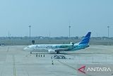 Garuda Indonesia lakukan penerbangan komersial pertama gunakan Pertamina SAF