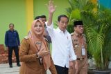 Kunjungan ke Metro, Jokowi cek fasilitas SMKN 3