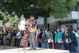 KPU Makassar mensosialisasikan hari pencoblosan Pemilu 2024 di sekolah