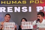 Densus 88 Polri menangkap 59 tersangka teroris pada Oktober 2023