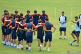 Timnas Spanyol latihan perdana di Lapangan Blulukan Karanganyar