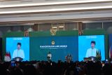 Presiden Jokowi bicara kepemimpinan kuat dan singgung sosok Prabowo