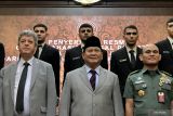 Menhan Prabowo sambut 22 mahasiswa Palestina penerima beasiswa dari Indonesia
