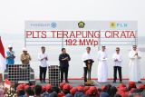 Presiden Jokowi resmikan PLTS Terapung Cirata 192 MWp, terbesar di Asia Tenggara