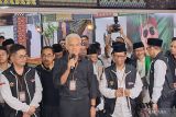 Tiga pasangan capres-cawapres tiba di KPU untuk pengundian nomor urut