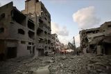 Israel meningkatkan serangan di Gaza jelang jeda kemanusiaan