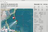 Gempa magnitudo 7,0 di Mariana Island tak berpotensi tsunami di Indonesia