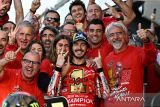 Bagnaia pertahankan gelar juara dunia MotoGP