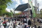 Ribuan warga Tulungagung menggelar aksi solidaritas 
