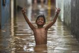 Sebanyak 24 RT di Jakarta masih terendam banjir