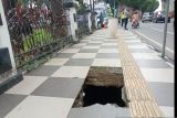 Di Palembang, 300 tutup drainase jalan dicuri