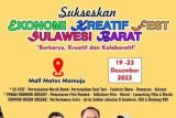 Pemprov : Ekonomi kreatif Fest Sulbar tumbuhkan ekonomi daerah